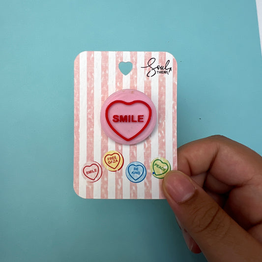 Love heart Pin Badge