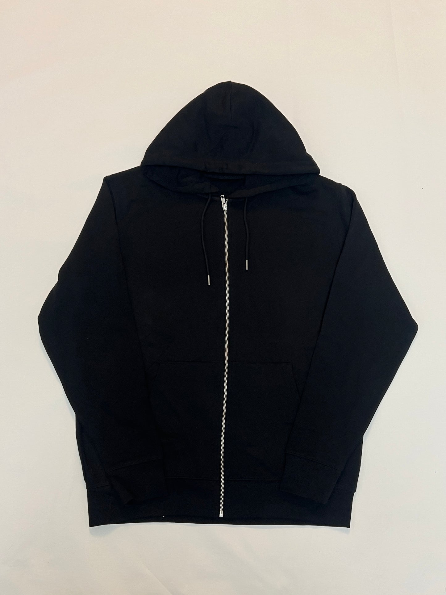 Peace Doodles Zip Hoodie – Black