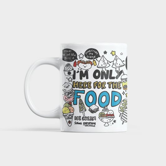 I’m Only Here for the Food – Mug