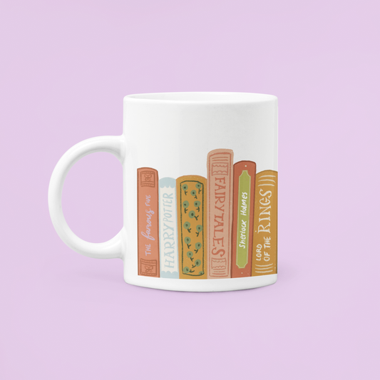 Book Stack Mug ✨