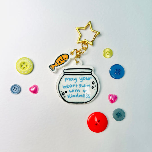 Friendly Fish Keychain