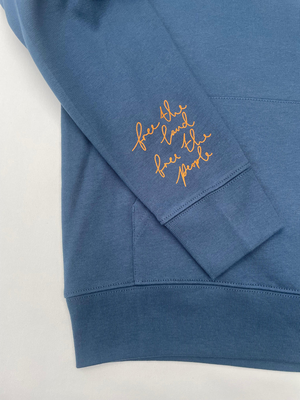Waves of Freedom Hoodie – Ocean Blue