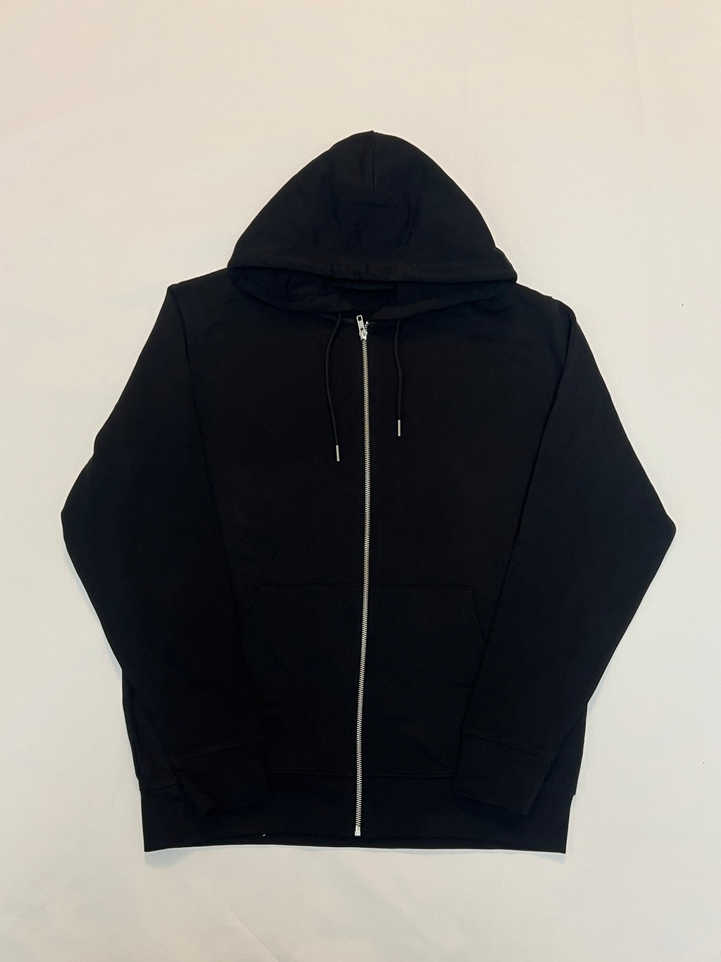 Peace Doodles Zip Hoodie – Black