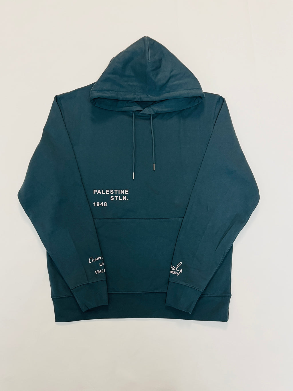 Peace Doodles Set – Teal/navy & Pink (Hoodie + Joggers)