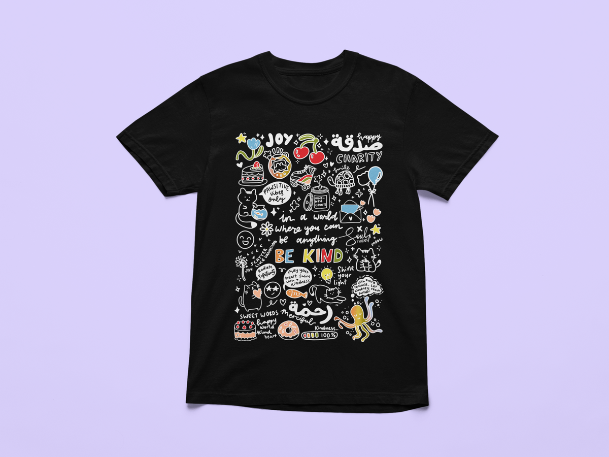 “Be Kind” Doodle Tee | Soul Threads UK