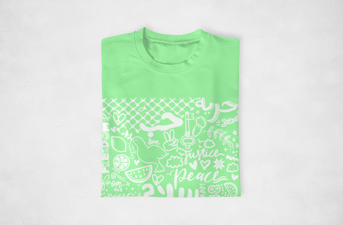 Under the Olive Tree Peace Doodle - Tshirt