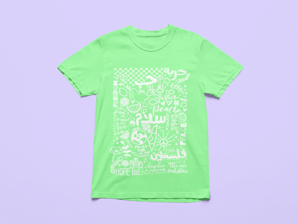 Under the Olive Tree Peace Doodle - Tshirt
