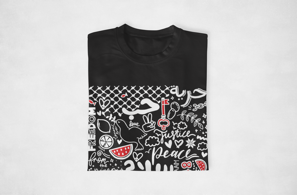 Peace Doodles – New Edition Tee, Black